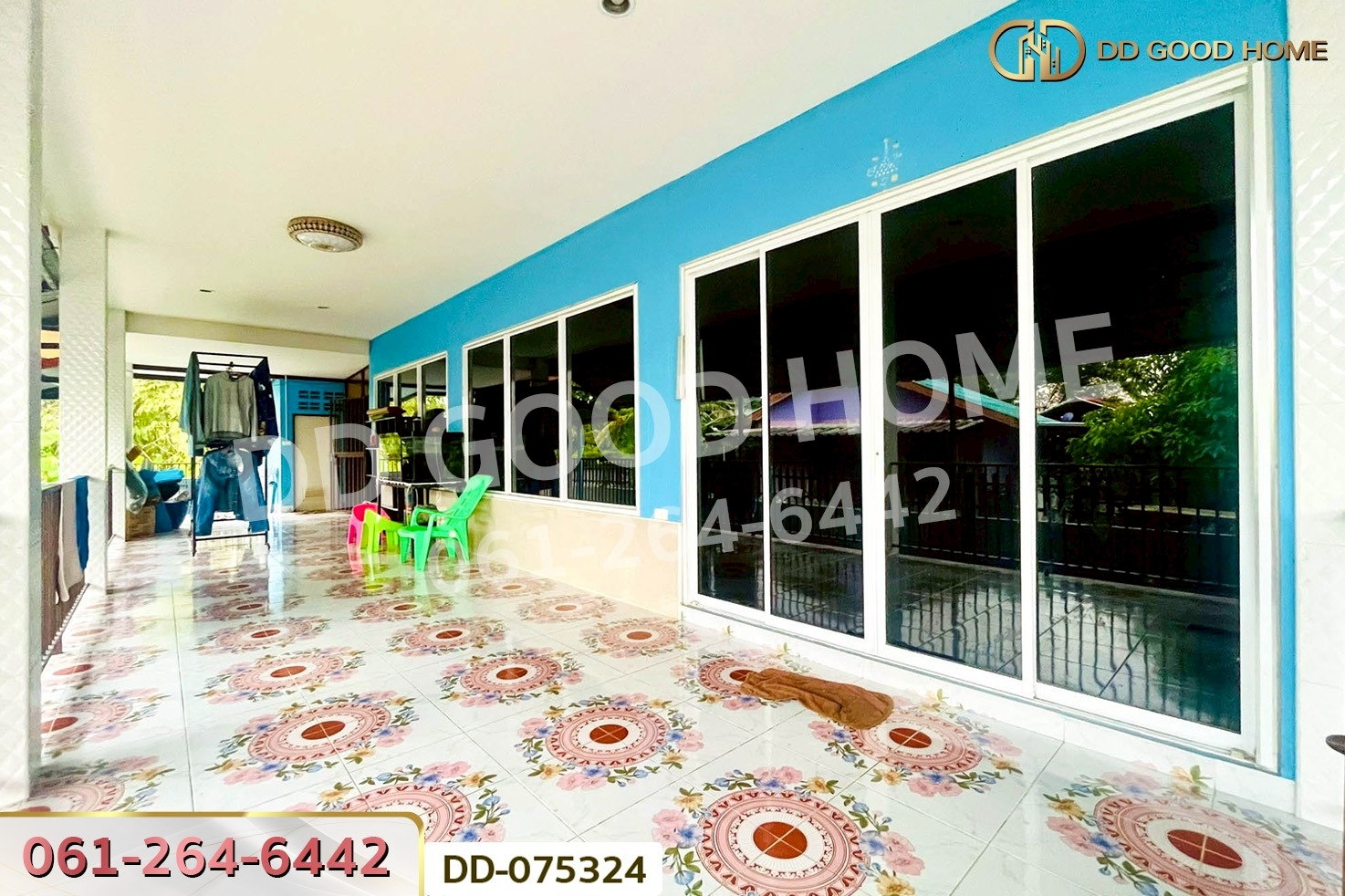 DD-075324 บ้านเดี่ยว หนองขาม ศรีราชา ชลบุรี ใกล้สนามบินหนองค้อ